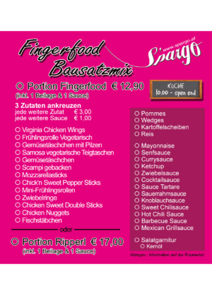 Fingerfood Bausatzmix