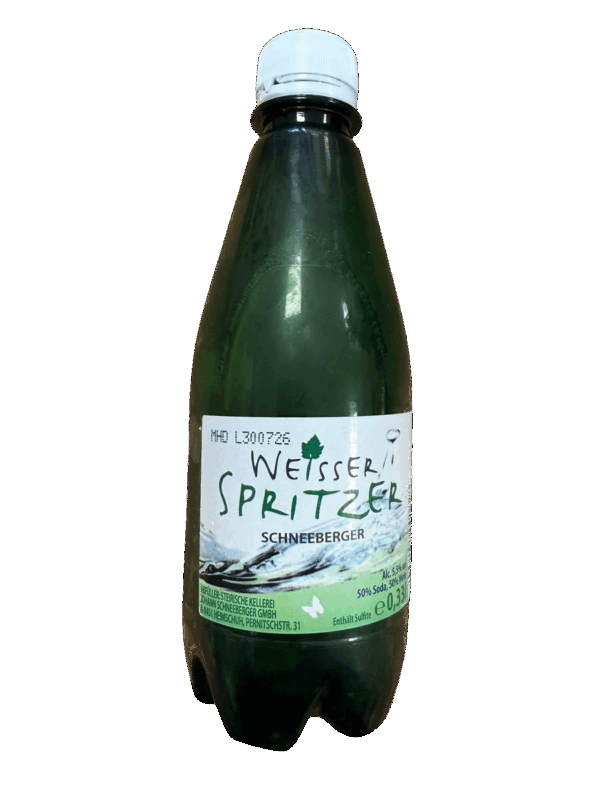 Weißer Spritzer Schneeberger 0,33l PET
